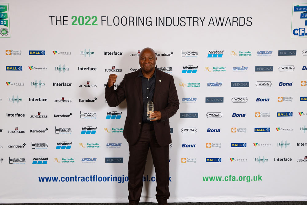 A.G Flooring Ltd Win Outstanding Contribution to the Flooring Industry